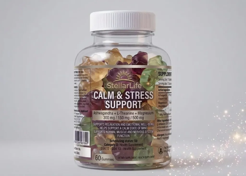 [MVI-CAP-0150] StellarLife Calm & Stress Support Gummies