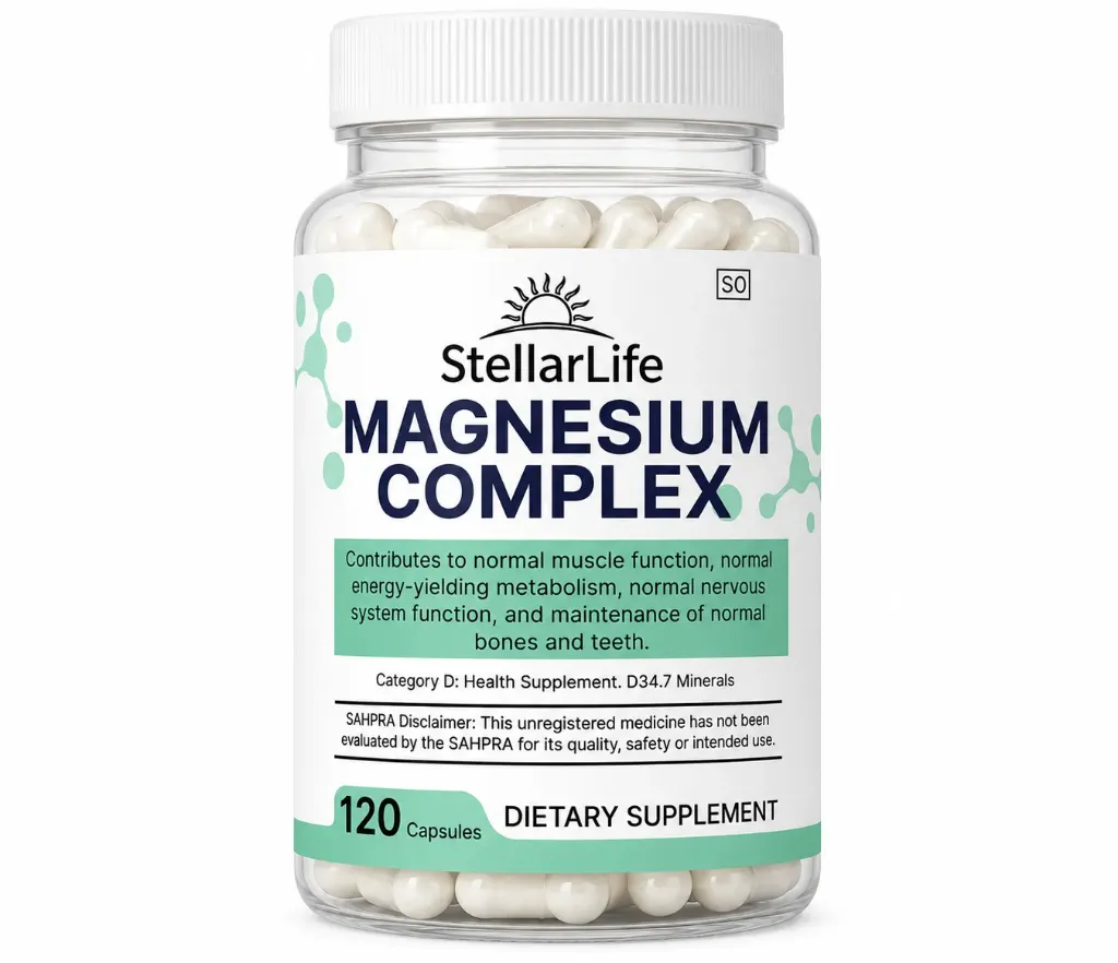 StellarLife Magnesium Complex 120 Soft Gel Capsules