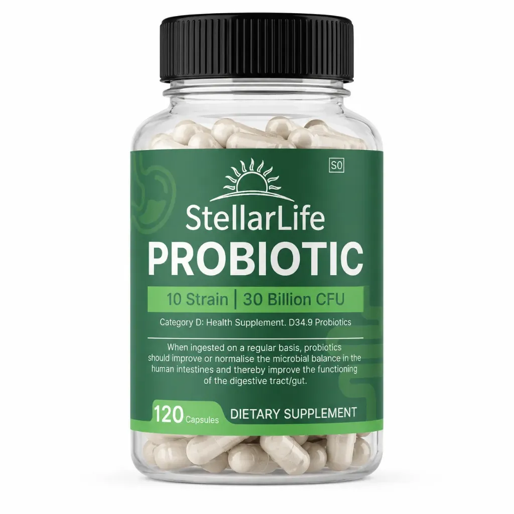 StellarLife Probiotic 120 Soft Gel Capsules