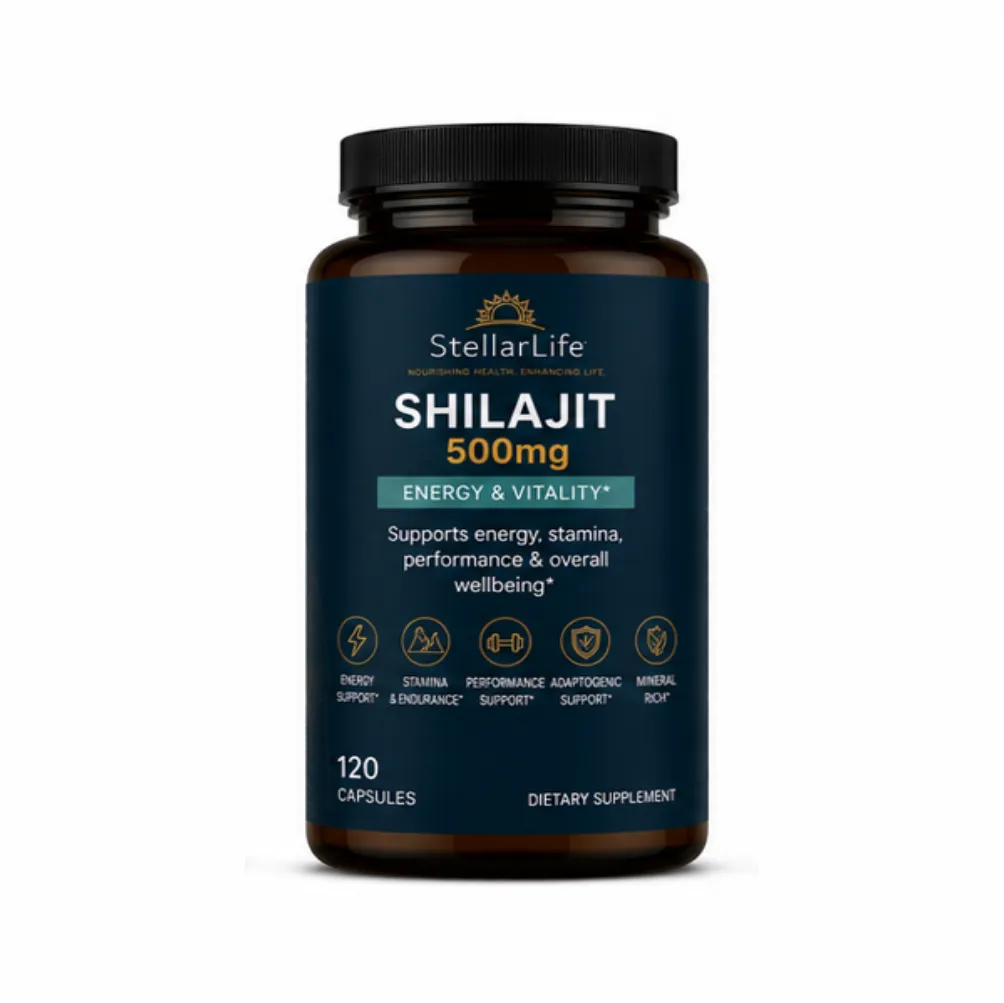 StellarLife Shilajit 120 Capsules