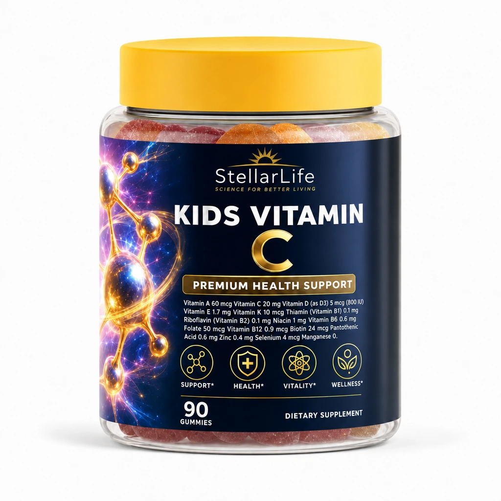 StellarLife Kids Vitamin C Gummies 90 Per Bottle